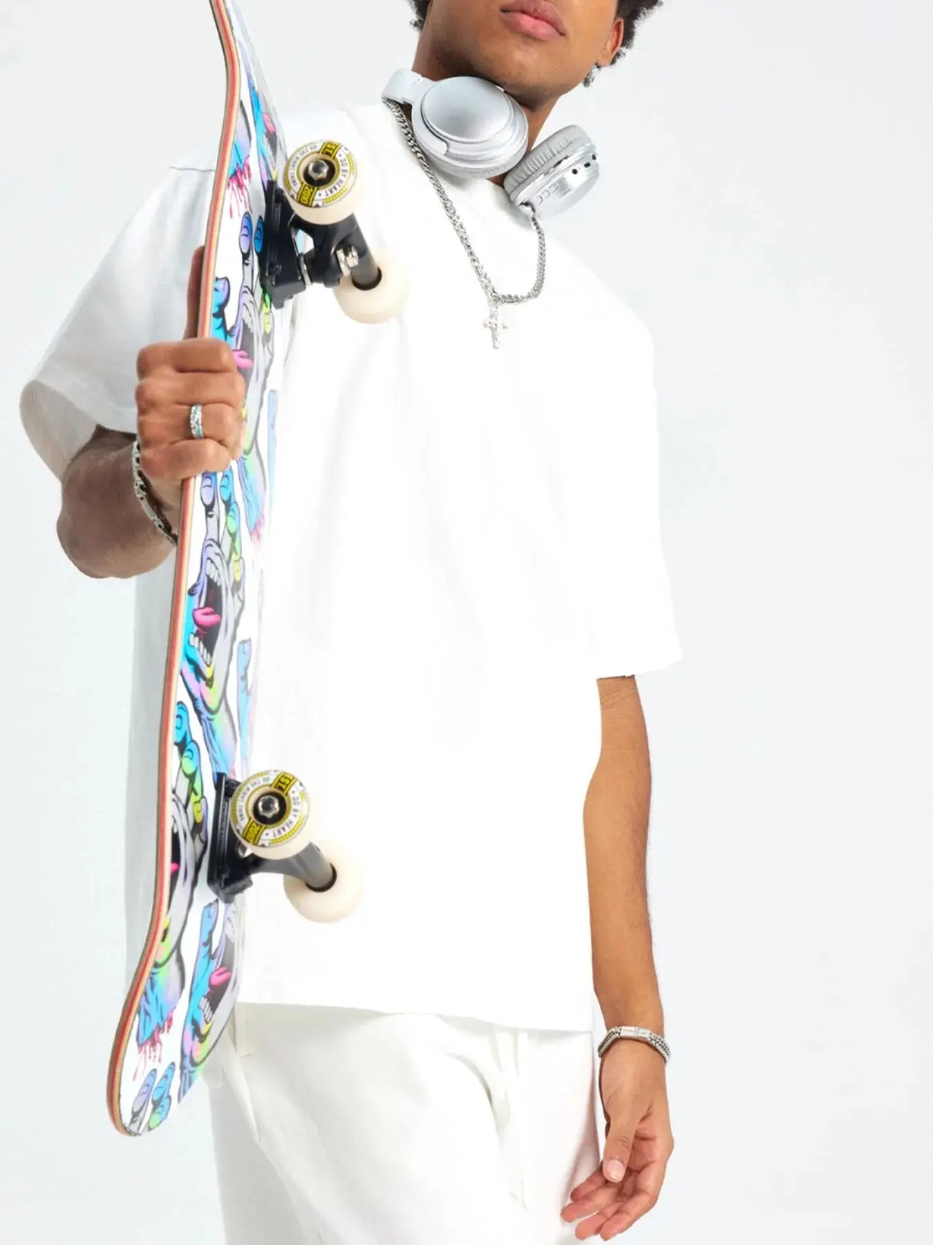 Men's Casual Oversized Cotton T-Shirt  COOLANDBAG
