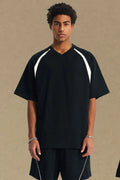 Men's Contrast Half Sleeve T-Shirt  COOLANDBAG