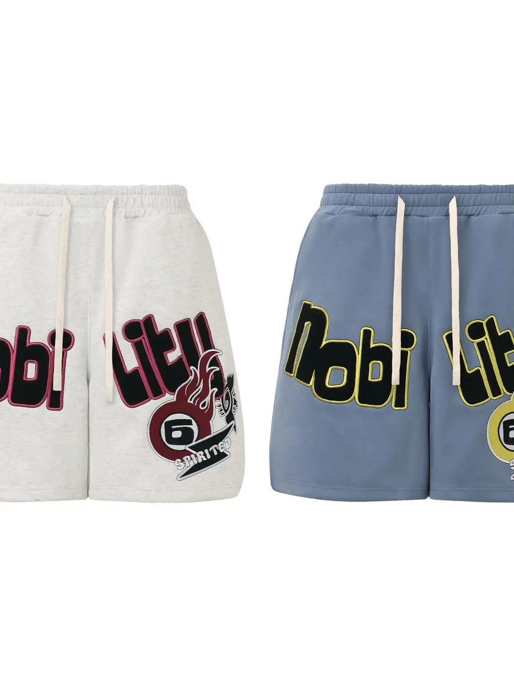 Men's Embroidered Drawstring Shorts  COOLANDBAG