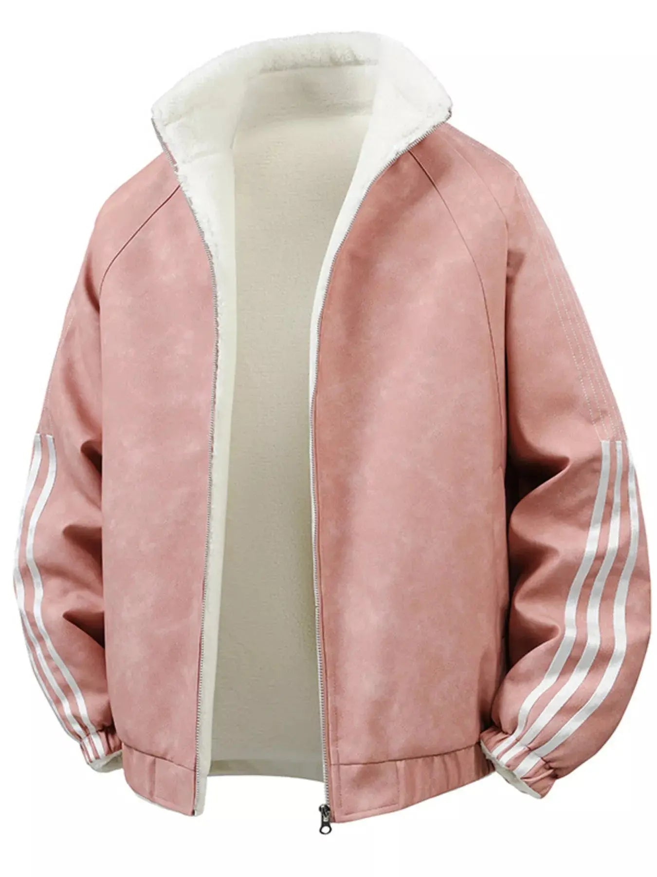 Men's Fleece Lined Zip Up Jacket  COOLANDBAG