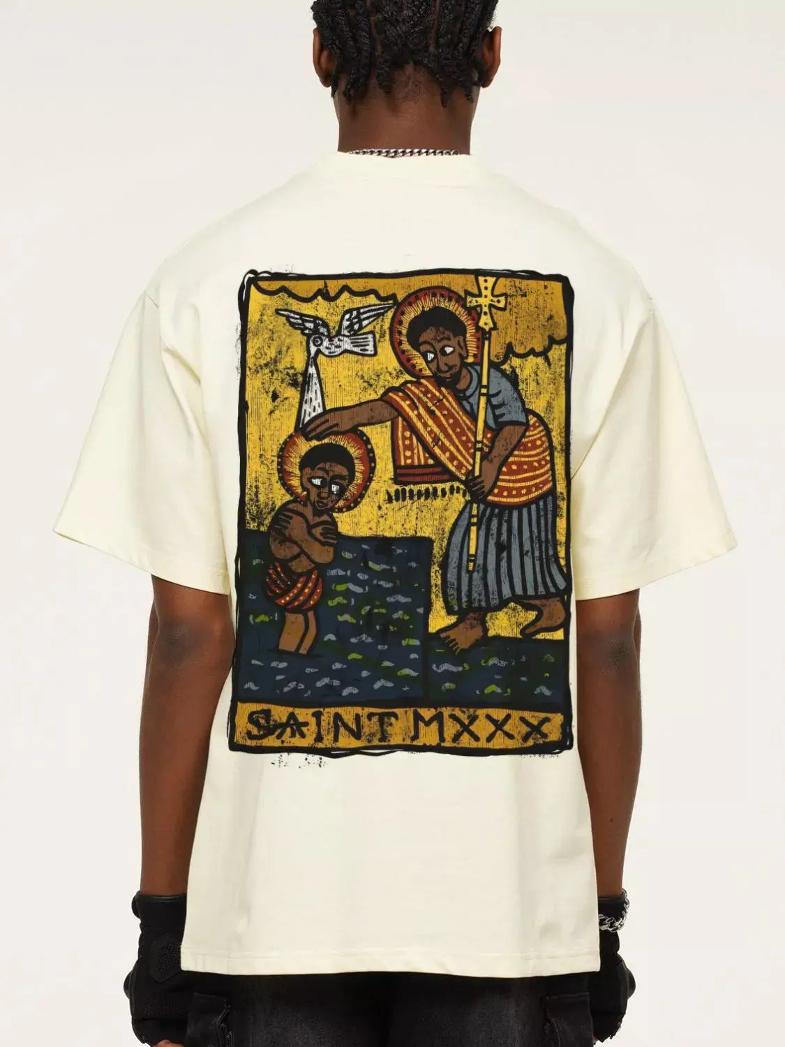 Men's Graphic Round Neck Short Sleeve T-Shirt  COOLANDBAG