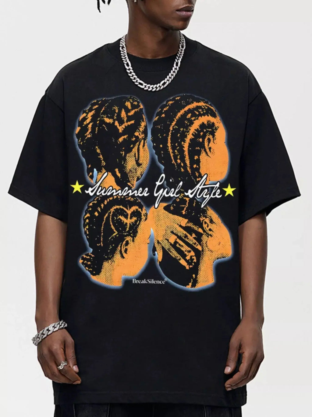 Men's Graphic Round Neck T-Shirt  COOLANDBAG
