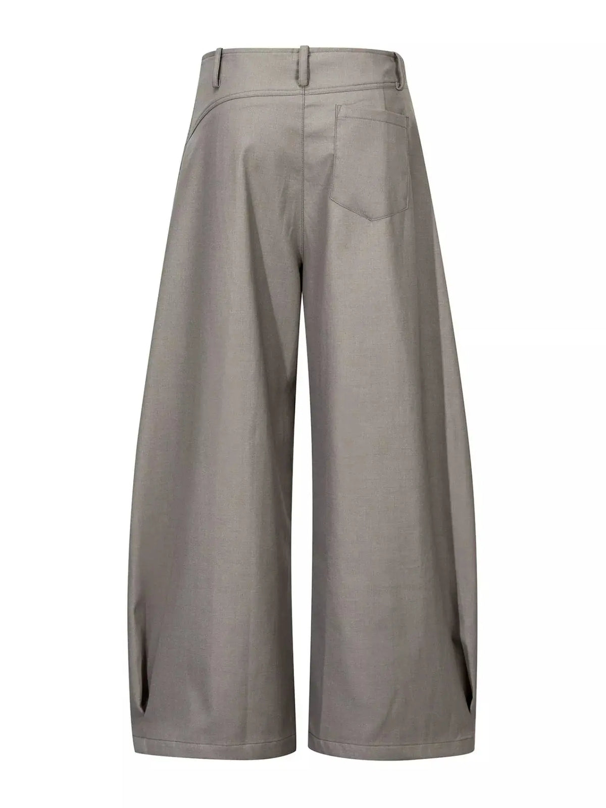 Men's High-Waisted Wide-Leg Pleated Casual Pants  COOLANDBAG