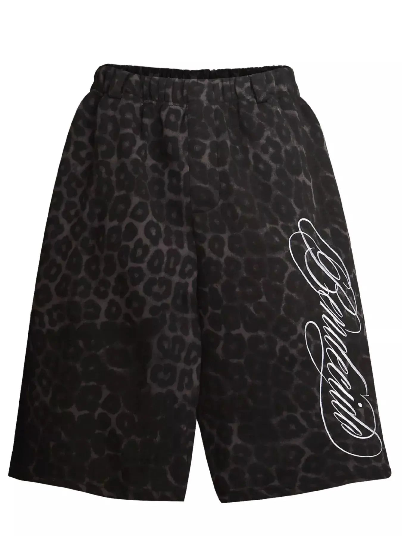 Men's Leopard Print Casual Capris  COOLANDBAG