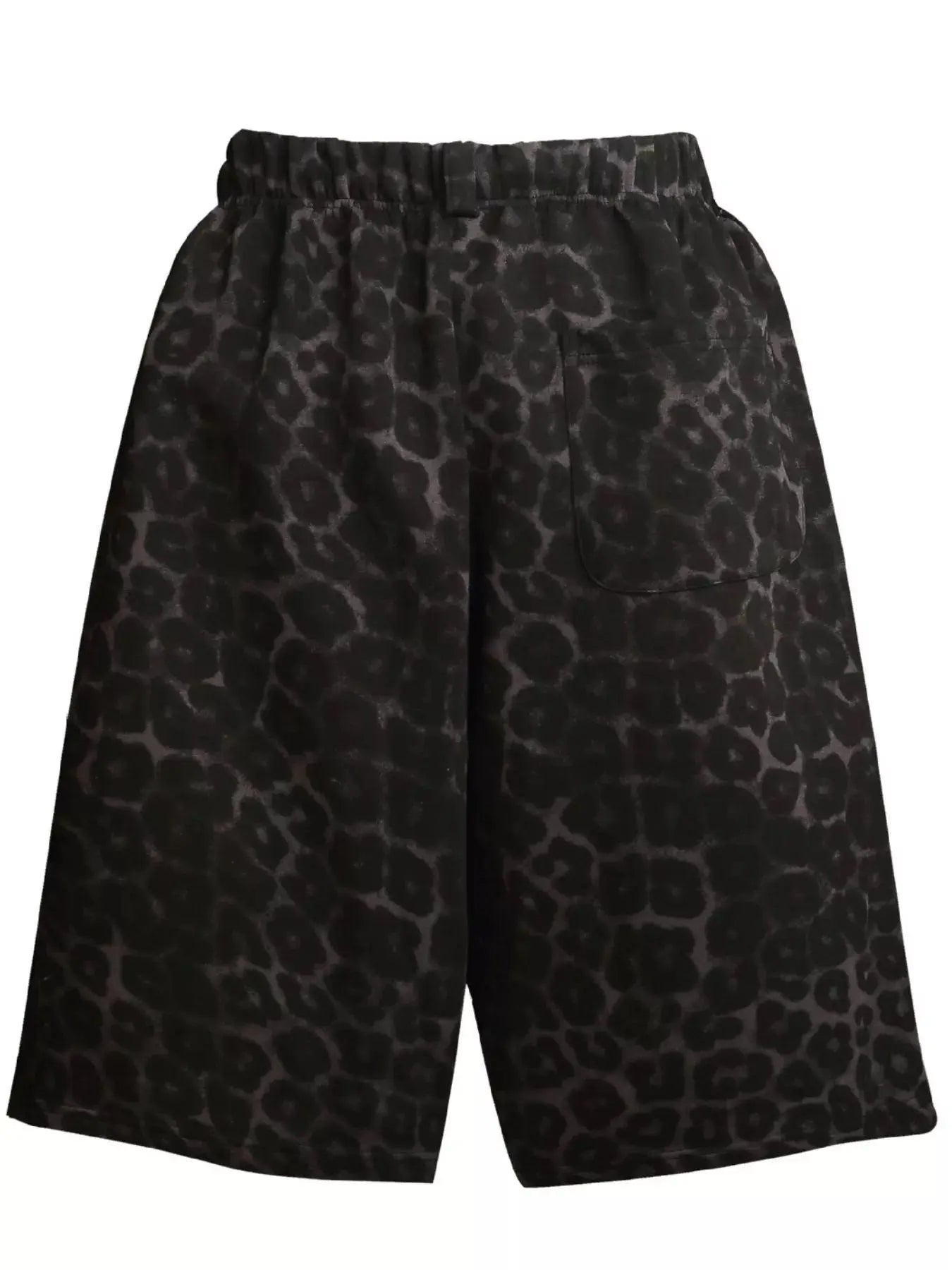 Men's Leopard Print Casual Capris  COOLANDBAG