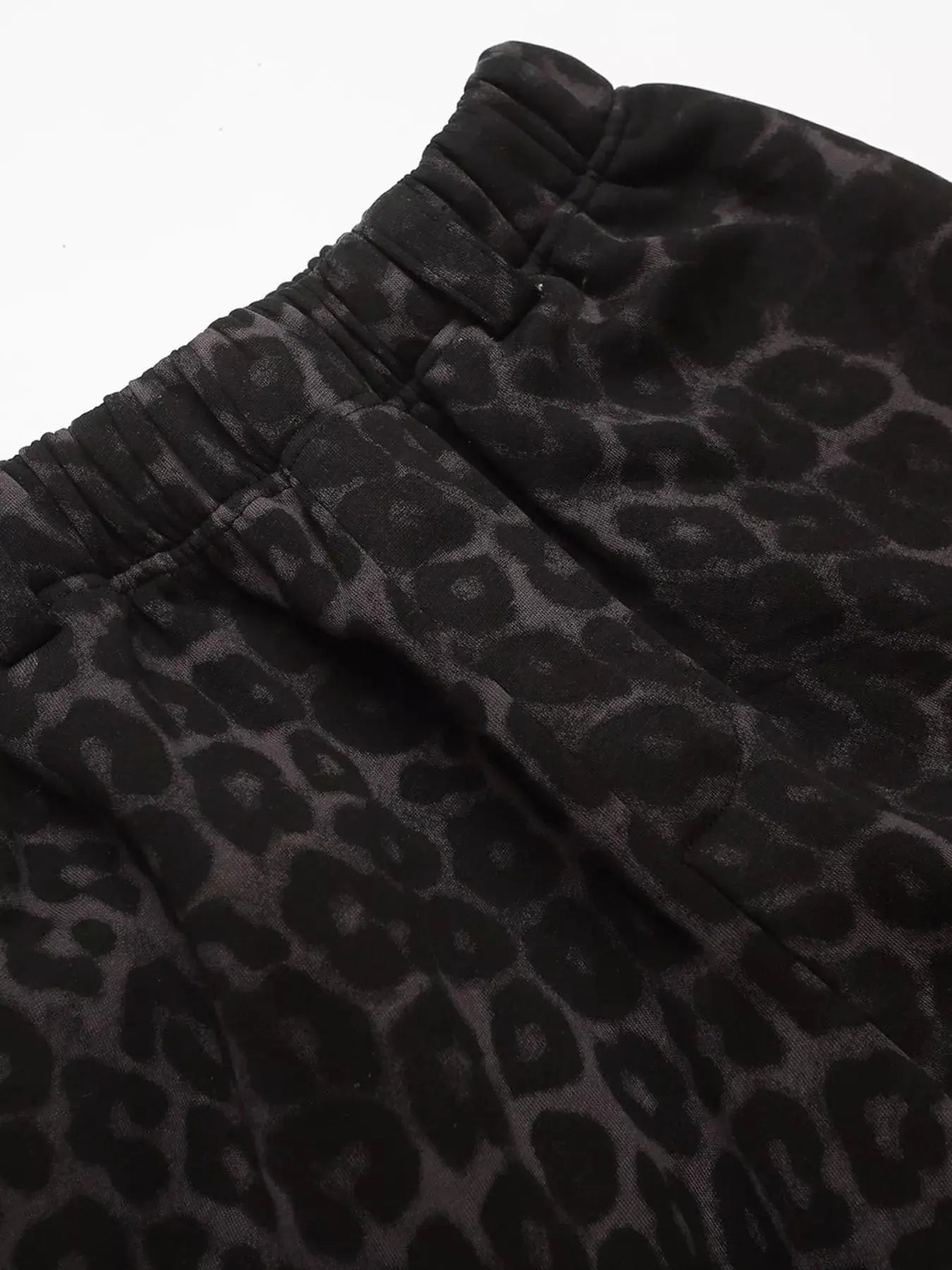 Men's Leopard Print Casual Capris  COOLANDBAG
