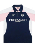 Men's Letter Quarter Zip Short Sleeve T-Shirt  COOLANDBAG