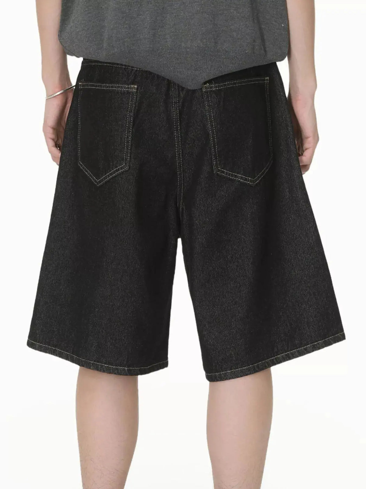 Men's Loose Fit Denim Shorts  COOLANDBAG