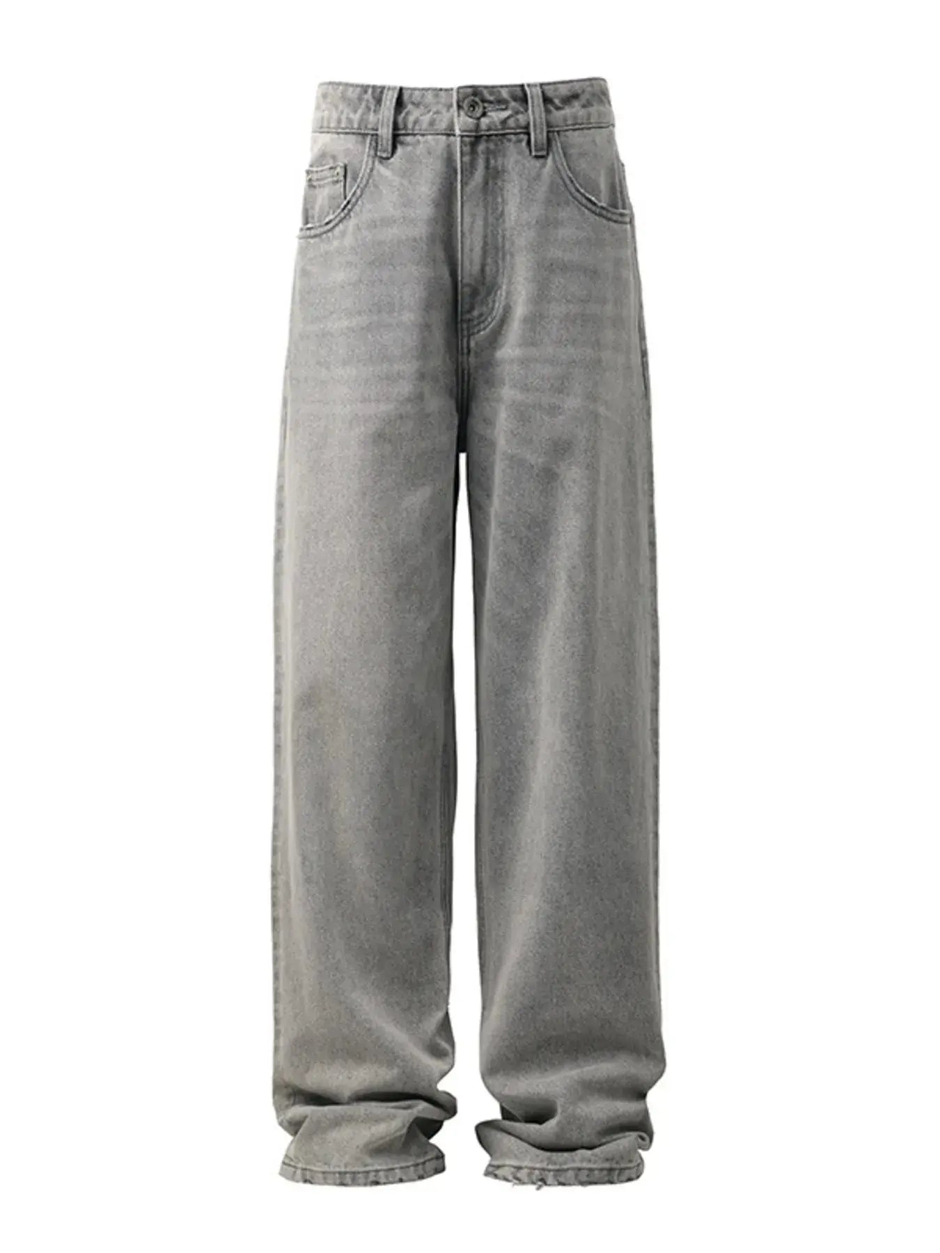 Men's Loose Fit Wash Jeans  COOLANDBAG