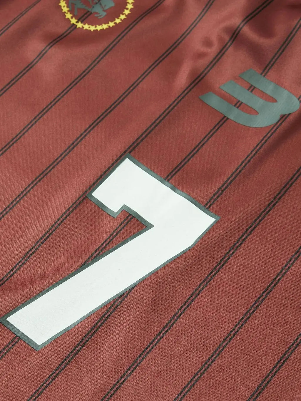 Men's Number 7 Striped Short Sleeve T-Shirt  COOLANDBAG