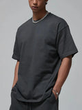 Men's Oversized Crew Neck T-Shirt  COOLANDBAG