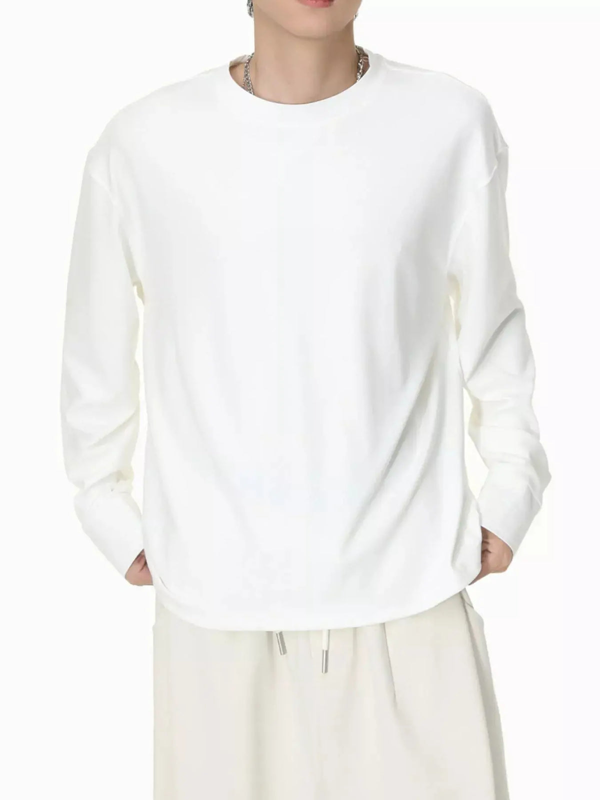 T-Shirt Oversize Manches Longues