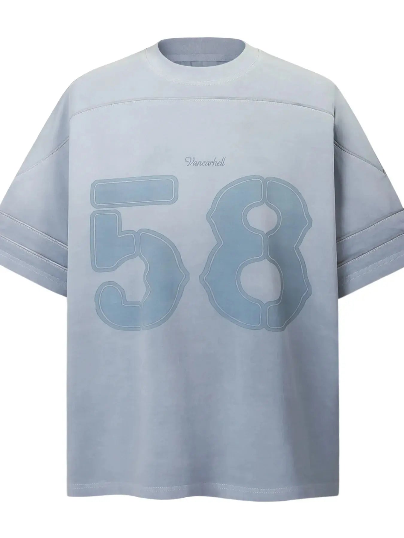 Men's Oversized Number 58 Graphic T-Shirt  COOLANDBAG