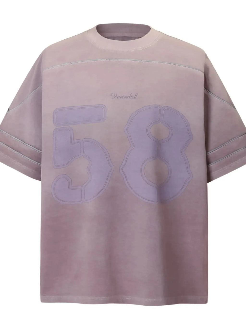 Men's Oversized Number 58 Graphic T-Shirt  COOLANDBAG