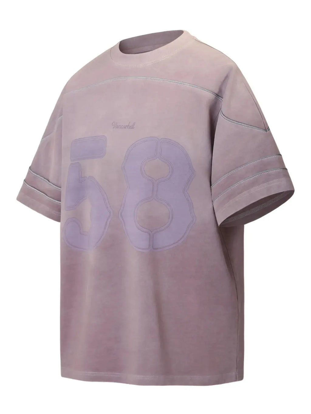 Men's Oversized Number 58 Graphic T-Shirt  COOLANDBAG