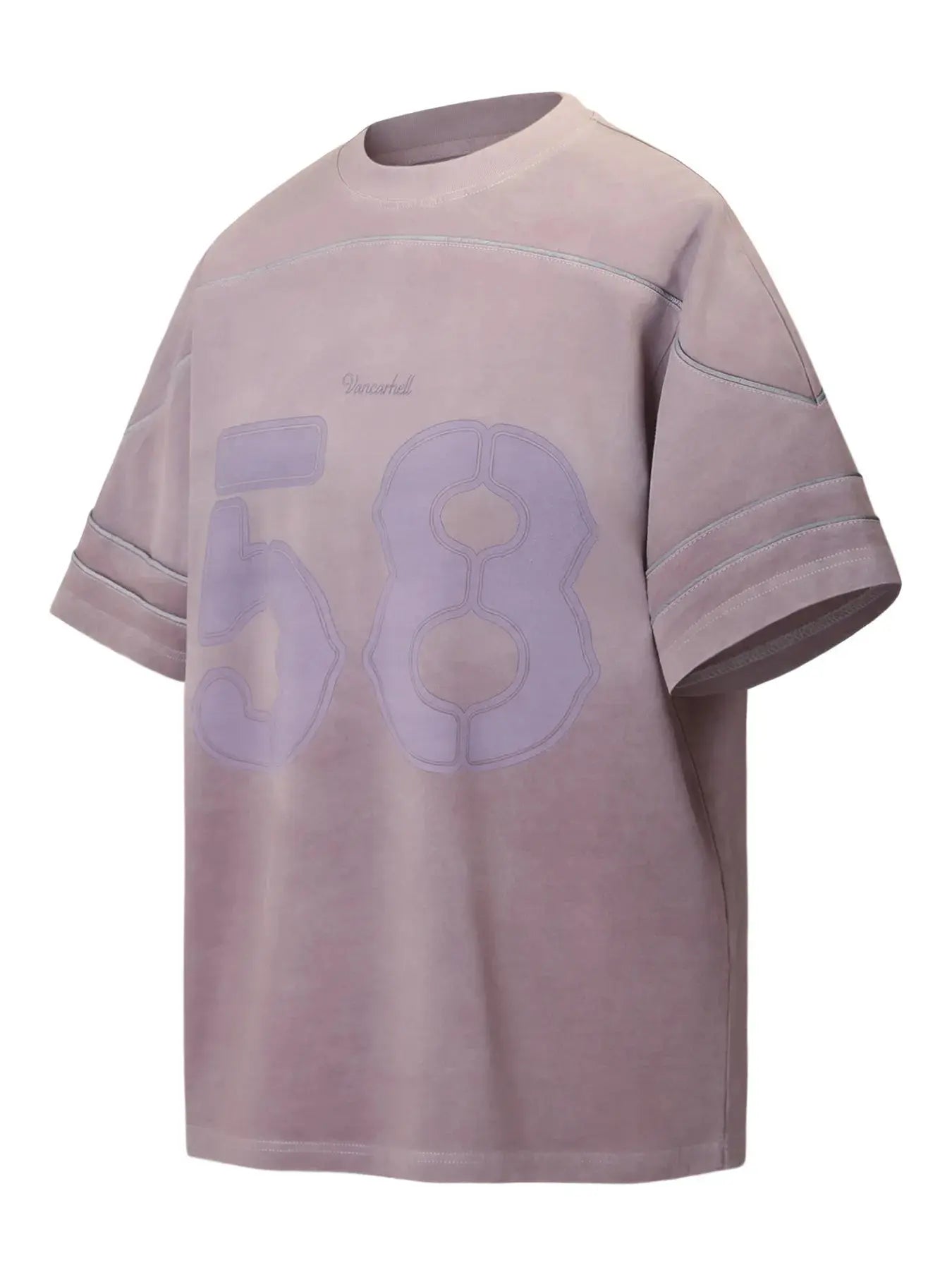 Men's Oversized Number 58 Graphic T-Shirt  COOLANDBAG