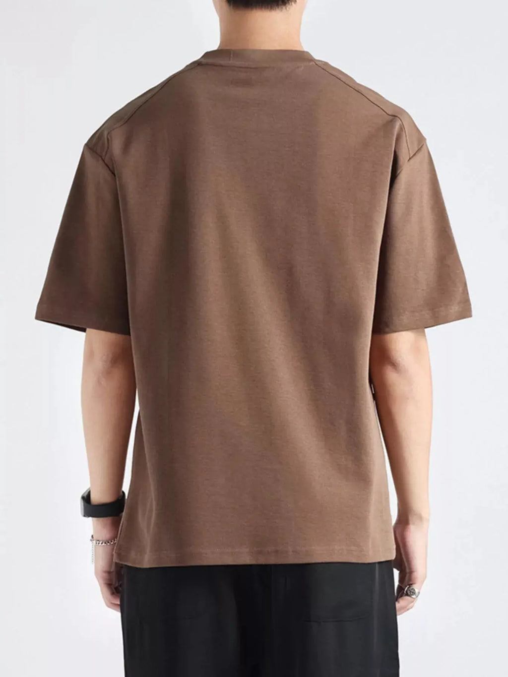 Men's Plus Size Casual Short Sleeve T-Shirt  COOLANDBAG