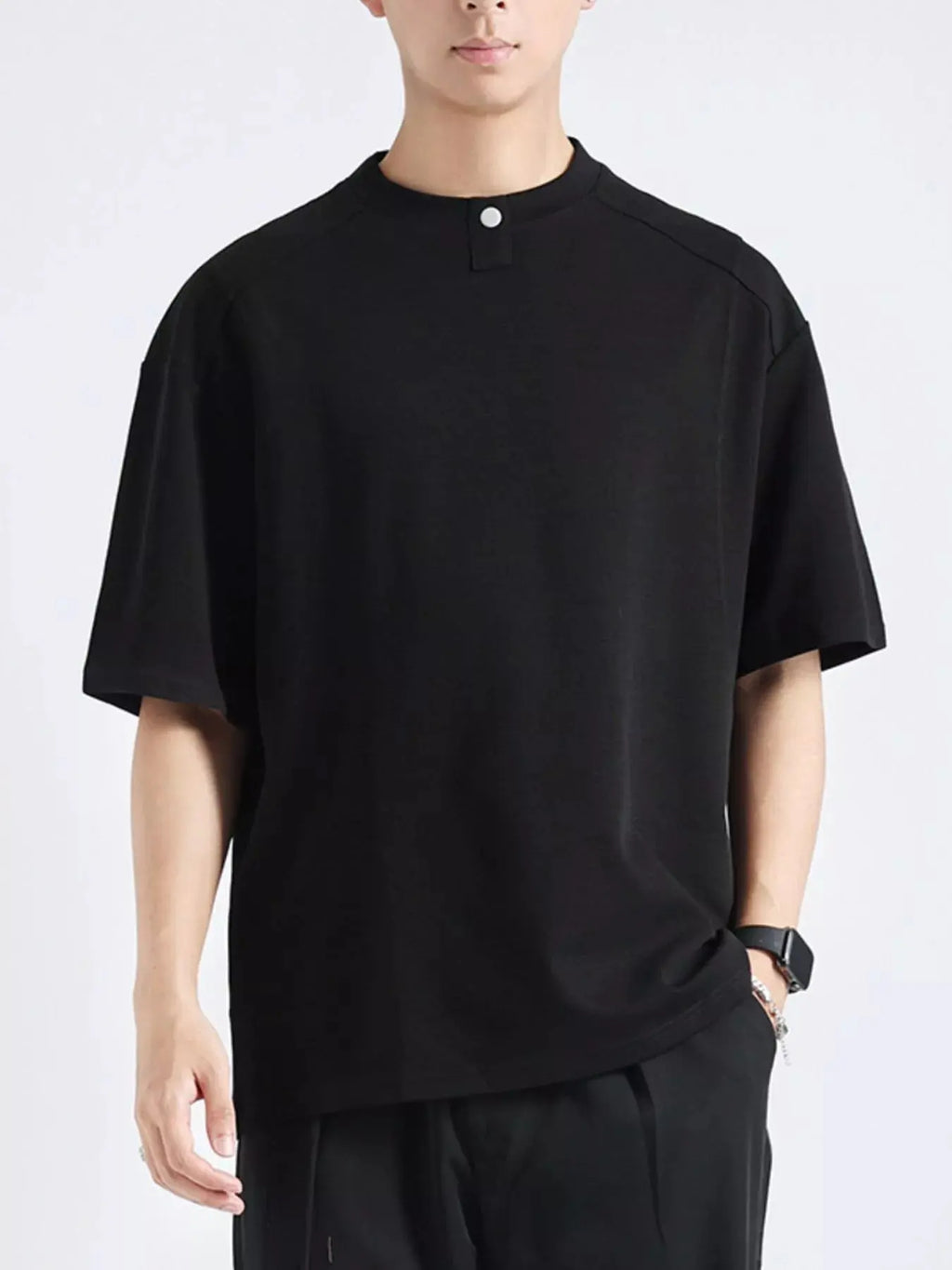 Men's Plus Size Casual Short Sleeve T-Shirt  COOLANDBAG