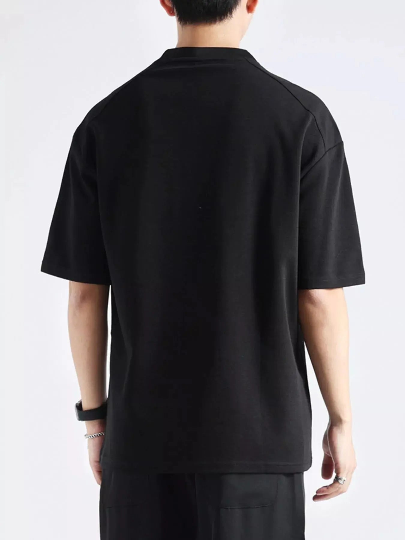 Men's Plus Size Casual Short Sleeve T-Shirt  COOLANDBAG
