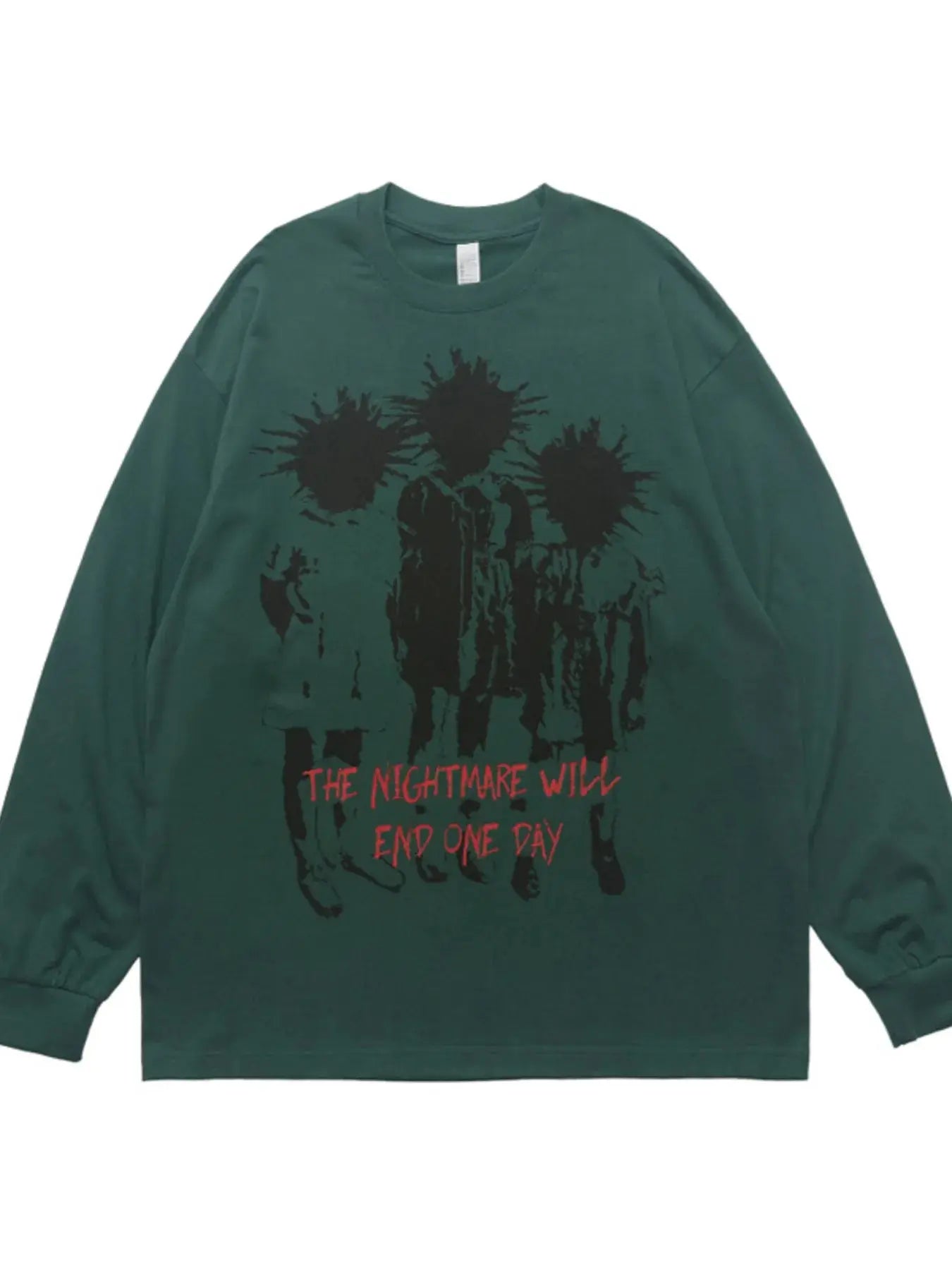 Men's Plus Size Graphic Long Sleeve T-Shirt  COOLANDBAG