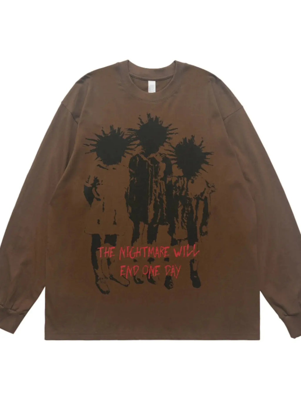 Men's Plus Size Graphic Long Sleeve T-Shirt  COOLANDBAG