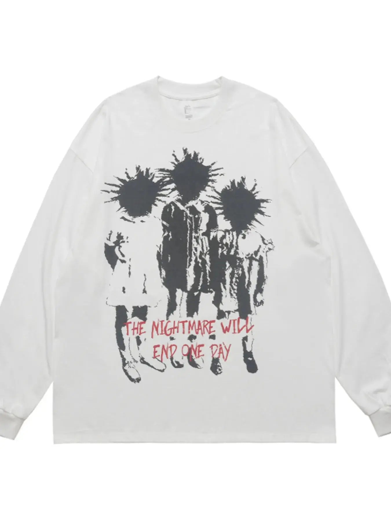 Men's Plus Size Graphic Long Sleeve T-Shirt  COOLANDBAG