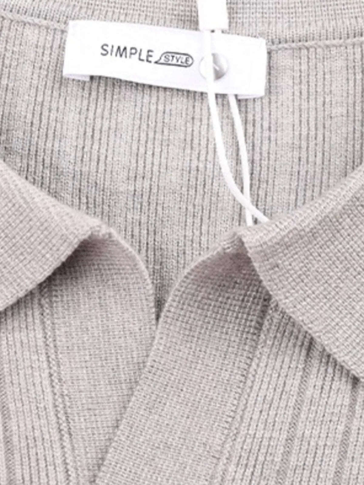 Men's Plus Size Long Sleeve Textured Knit Sweater  COOLANDBAG