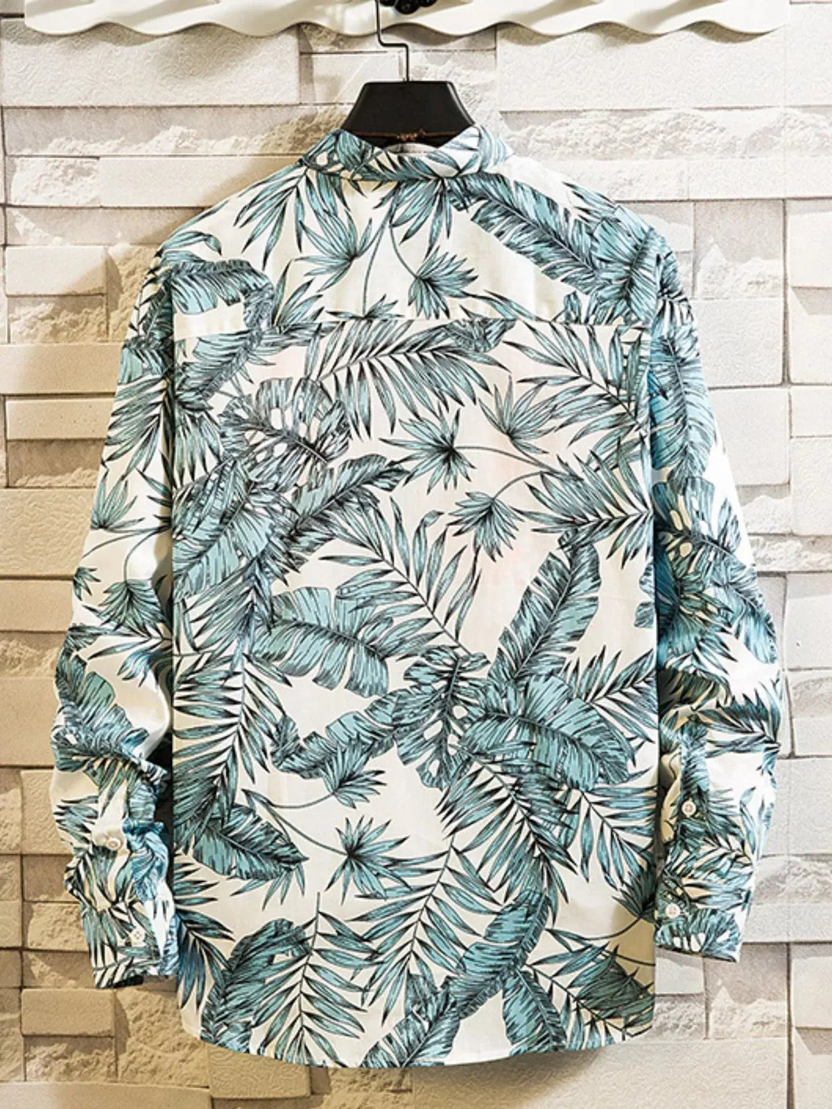 Men's Plus Size Printed Button Up Shirt  COOLANDBAG