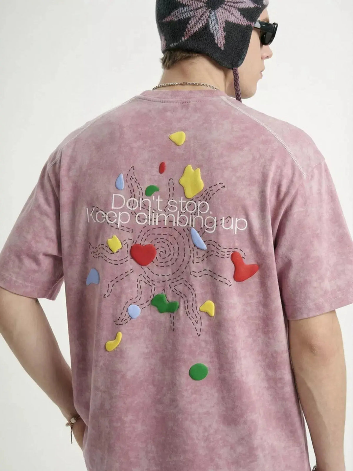 T-Shirt Col Rond Imprimé Homme