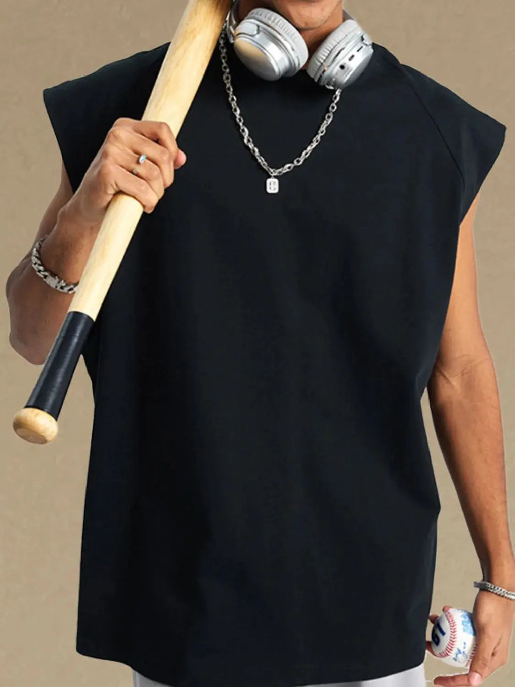 Men's Round Neck Tank  COOLANDBAG