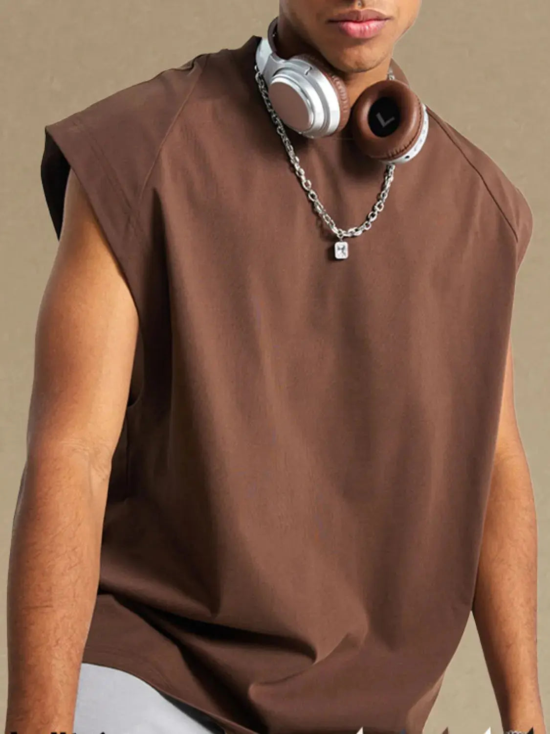 Men's Round Neck Tank  COOLANDBAG