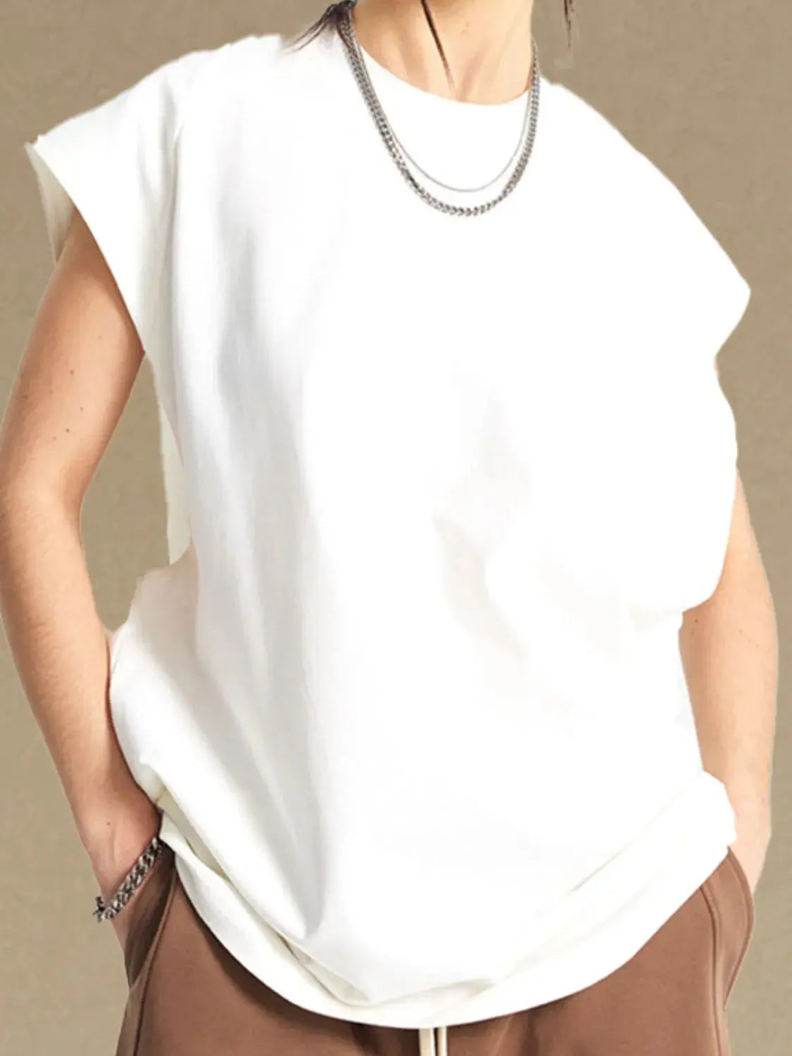 Men's Round Neck Tank  COOLANDBAG