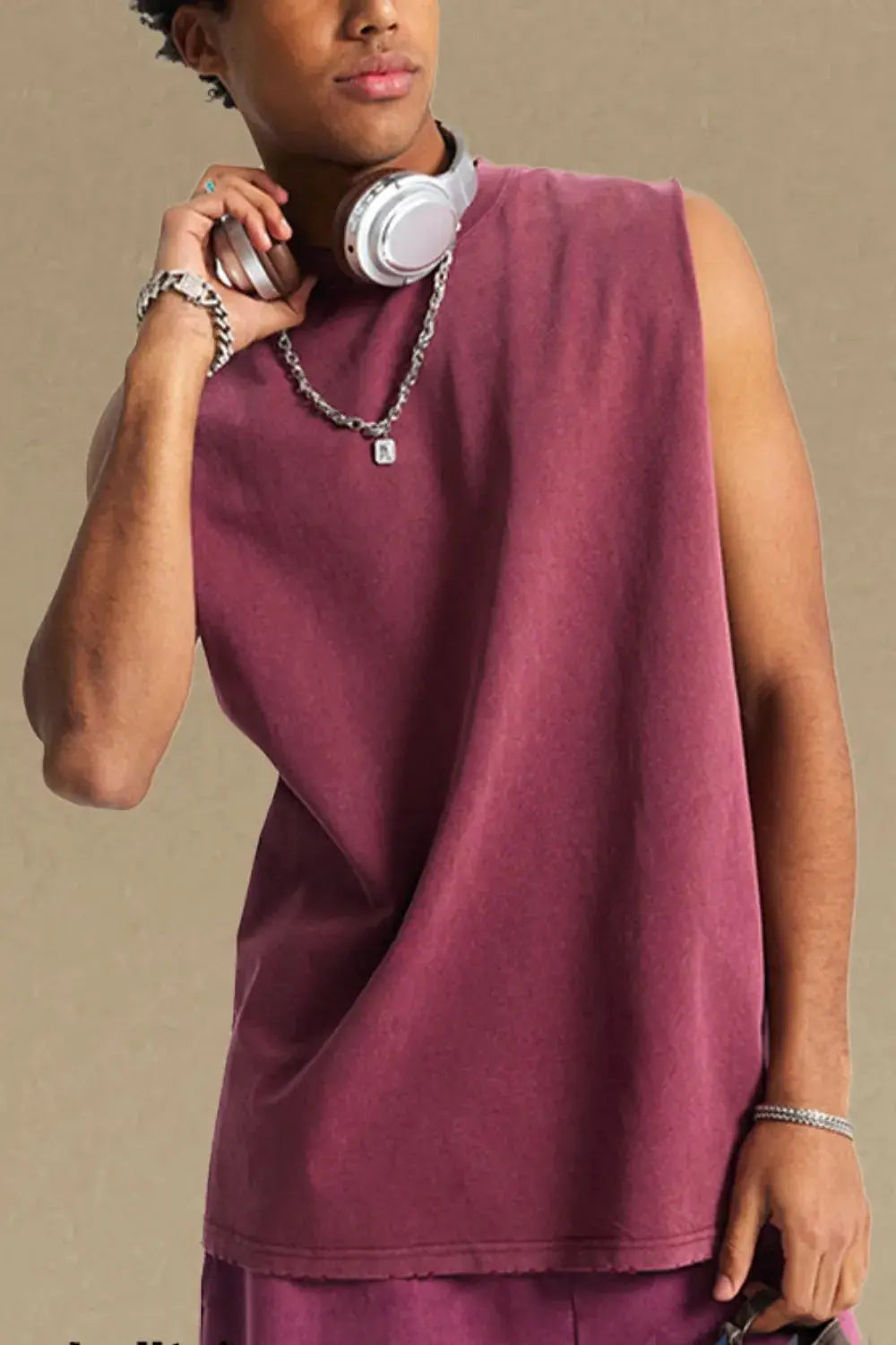 Men's Round Neck Tank  COOLANDBAG