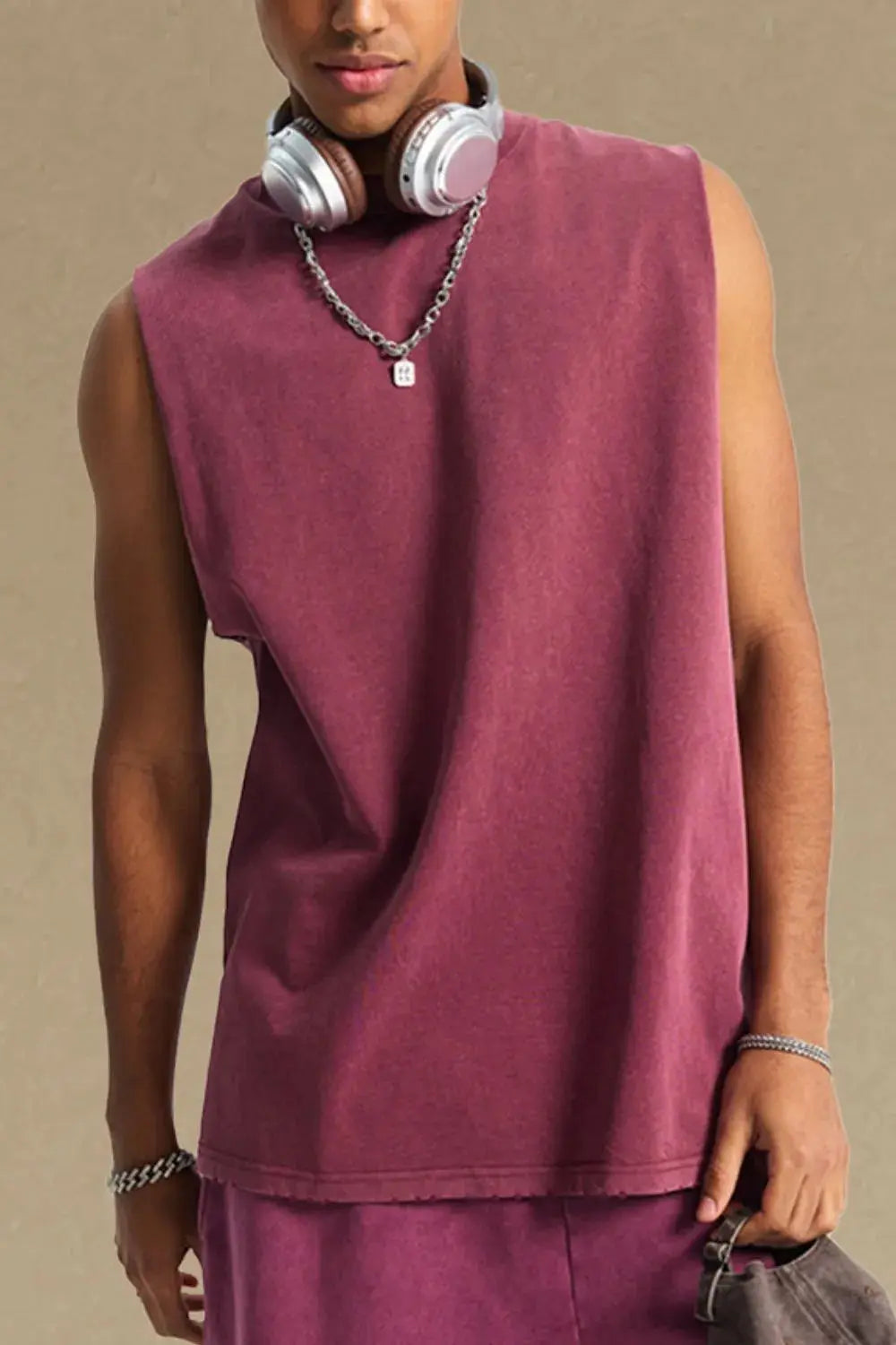 Men's Round Neck Tank  COOLANDBAG