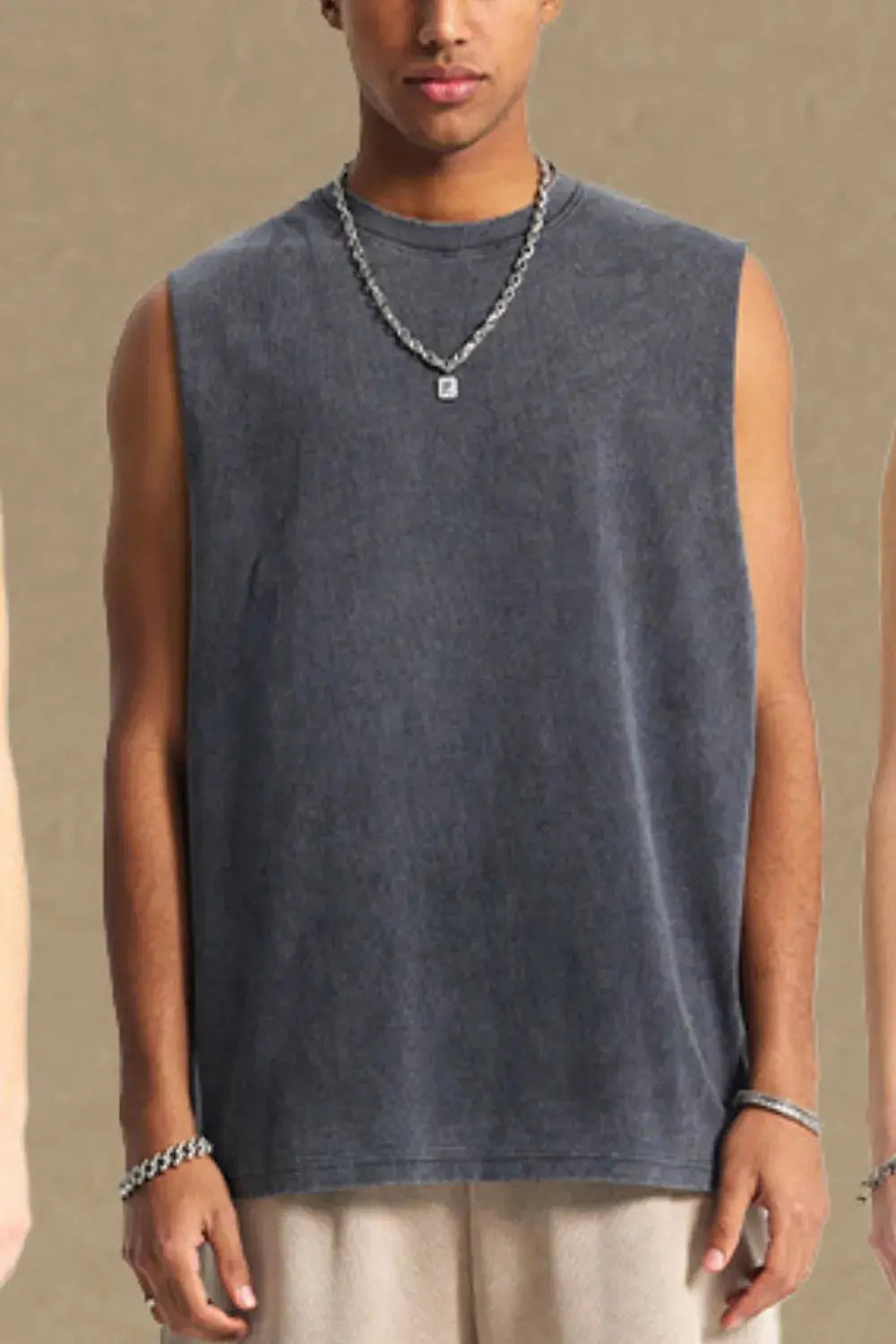 Men's Round Neck Tank  COOLANDBAG