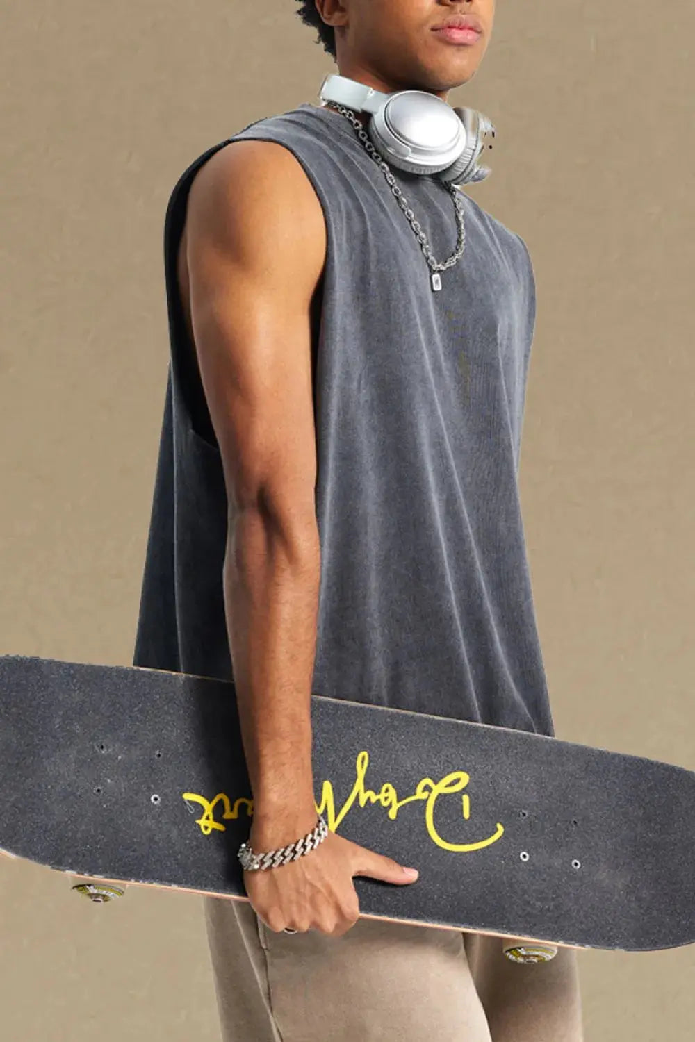 Men's Round Neck Tank  COOLANDBAG