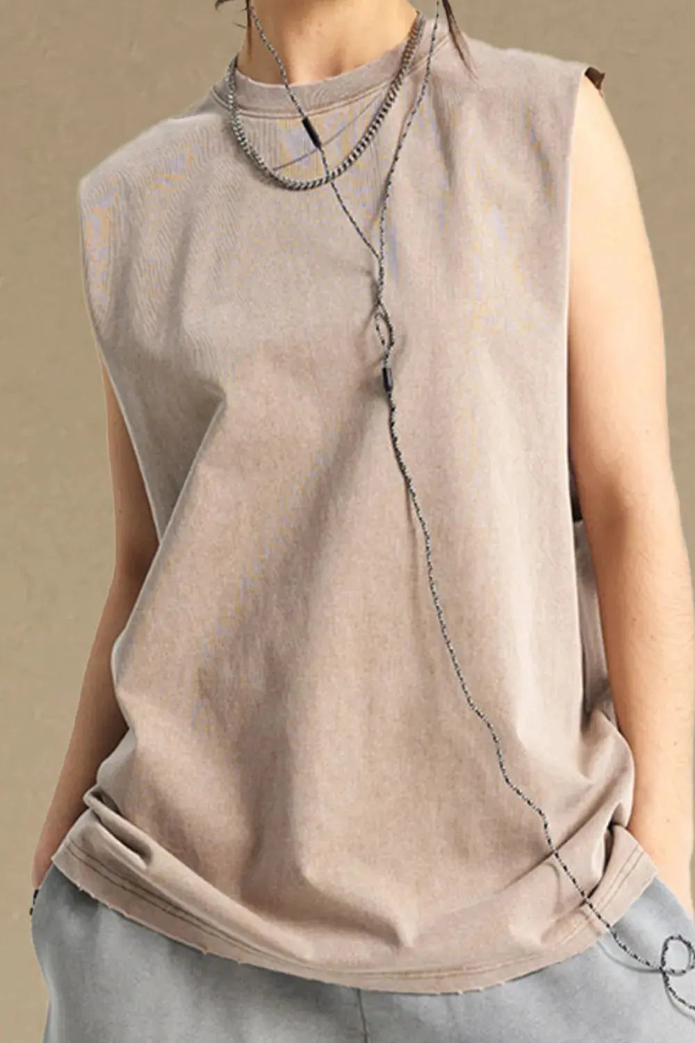 Men's Round Neck Tank  COOLANDBAG
