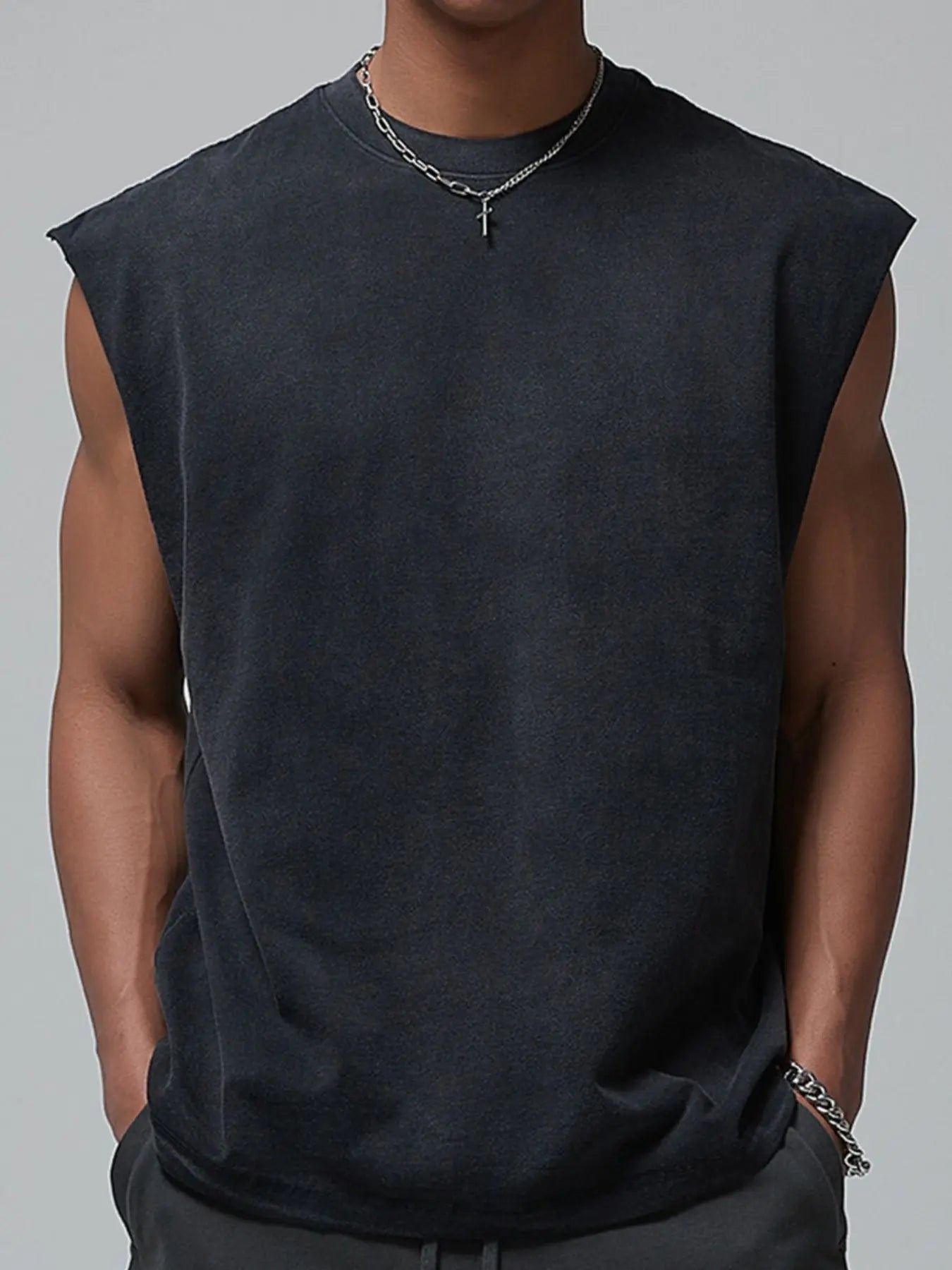 Men's Round Neck Tank  COOLANDBAG