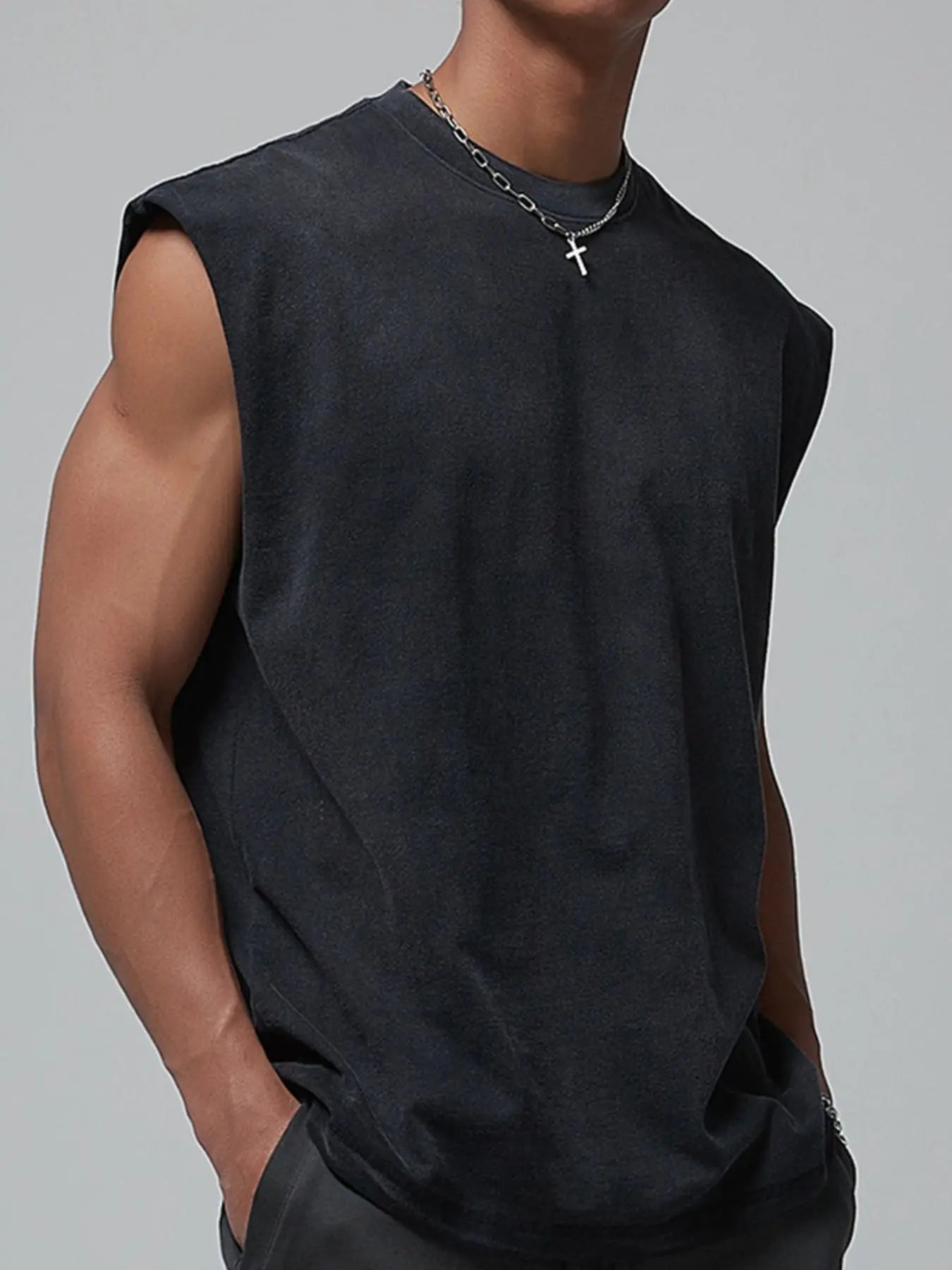 Men's Round Neck Tank  COOLANDBAG