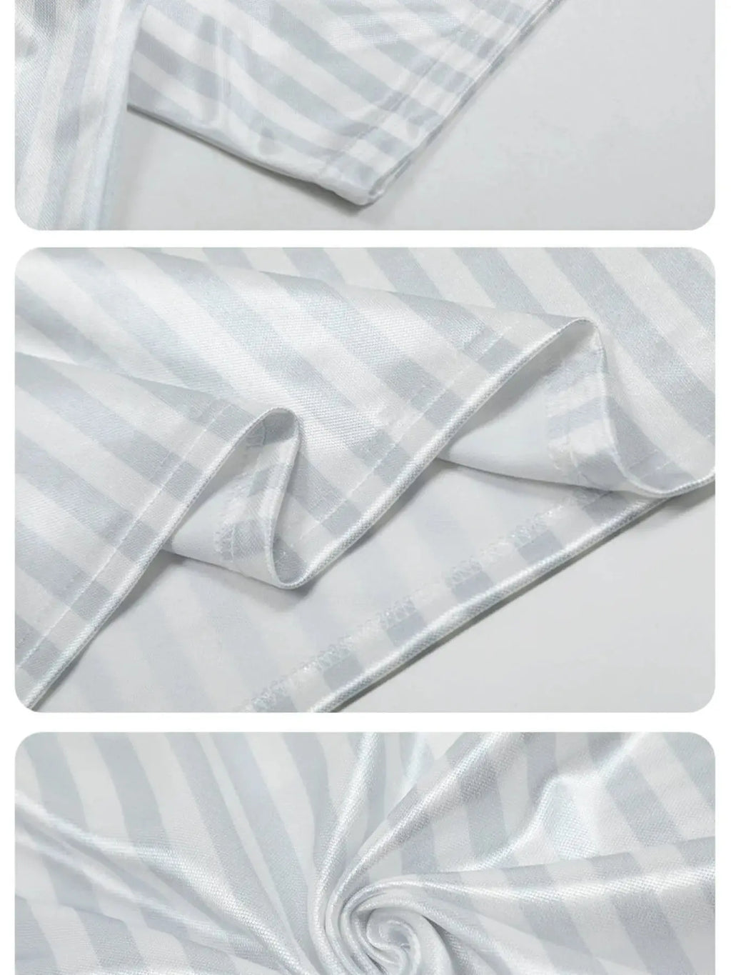 Men's Striped Contrast Collar Polo Shirt  COOLANDBAG