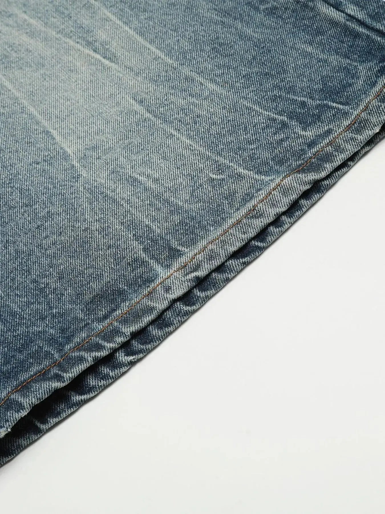 Men's Wash Wide-Leg Denim Shorts  COOLANDBAG