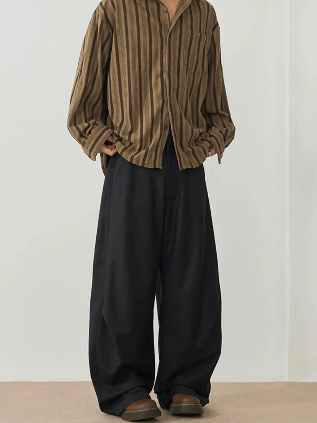 Men's Wide Leg Casual Pants  COOLANDBAG