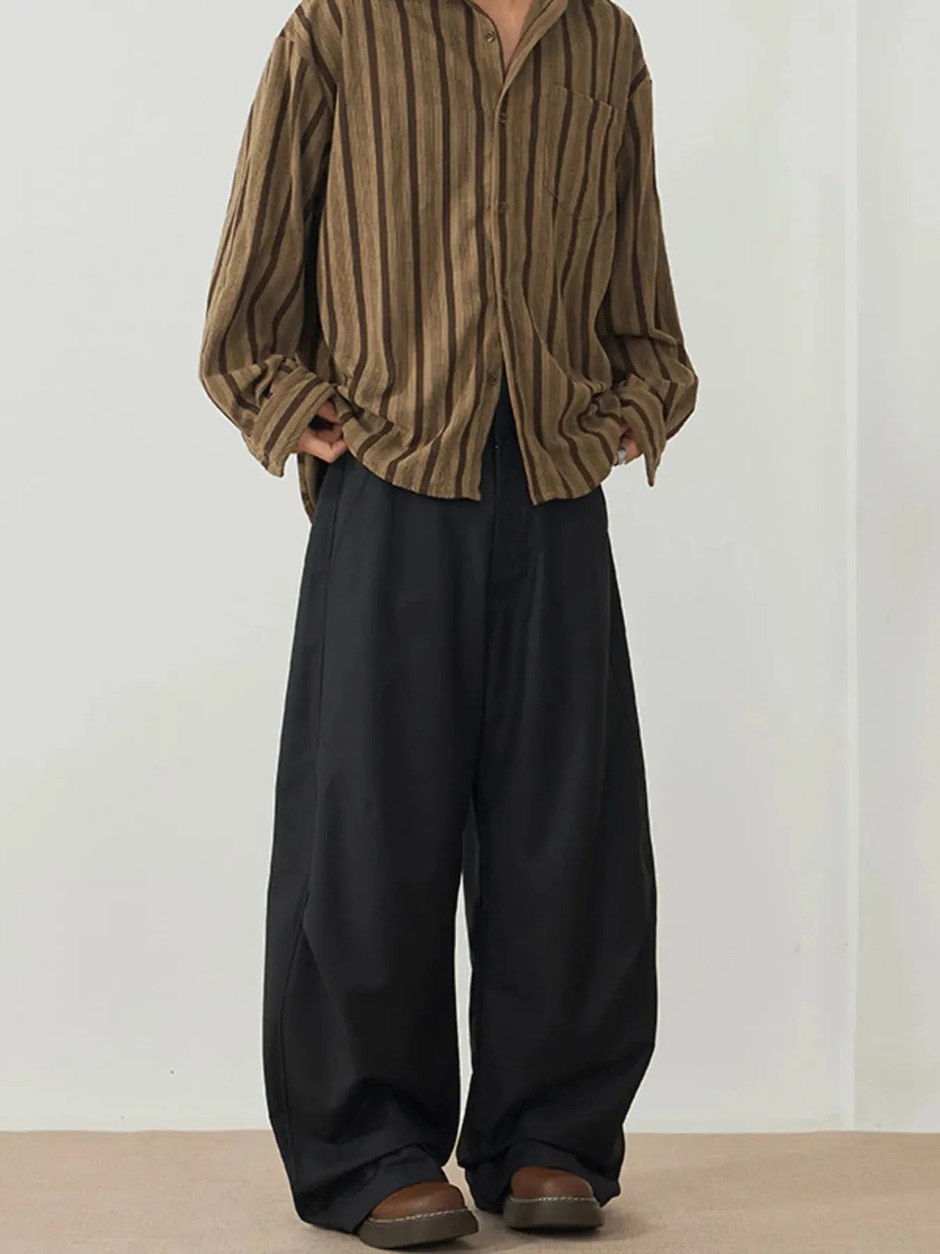 Men's Wide Leg Casual Pants  COOLANDBAG