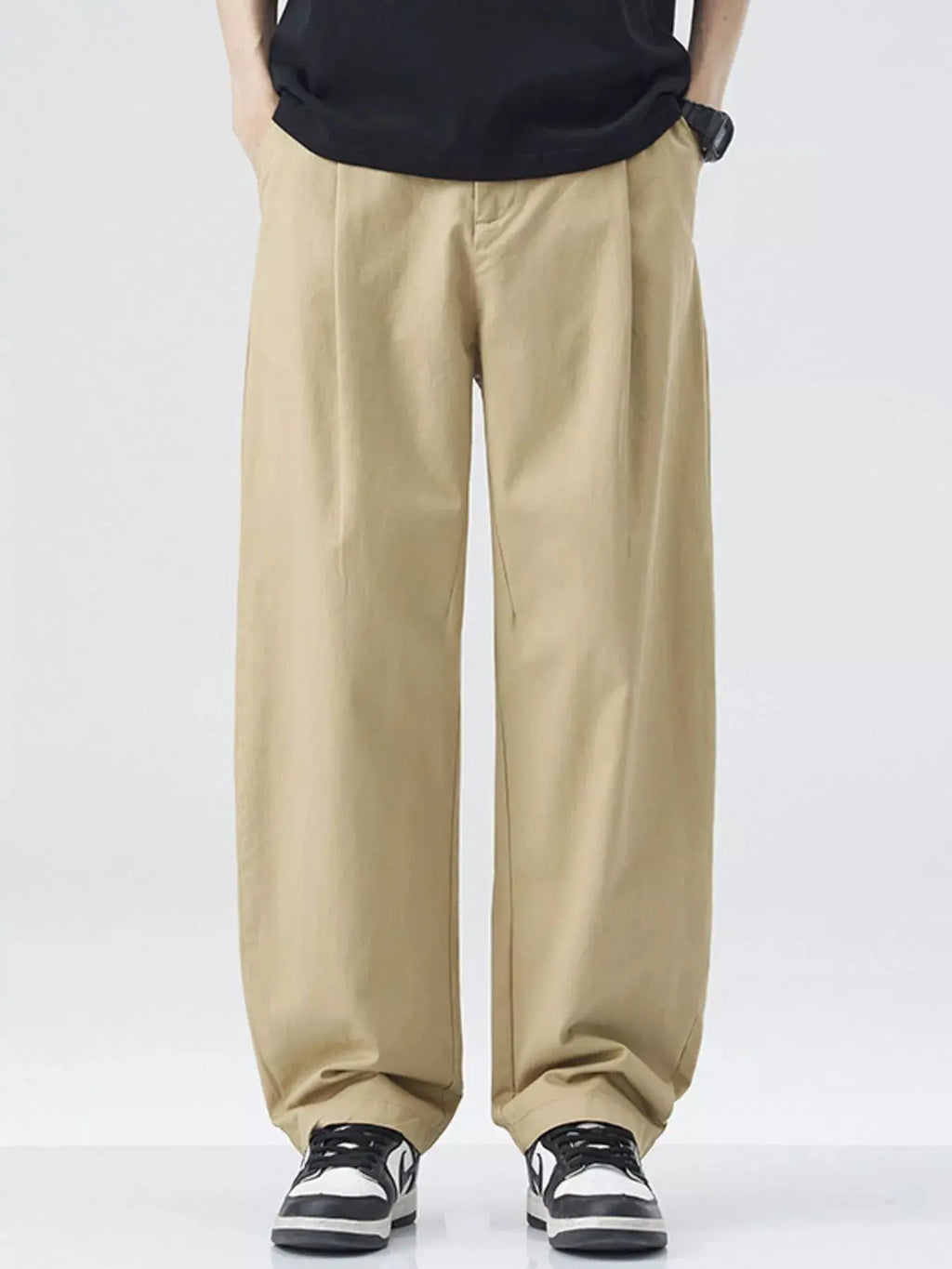 Men's Wide Leg Casual Pants  COOLANDBAG