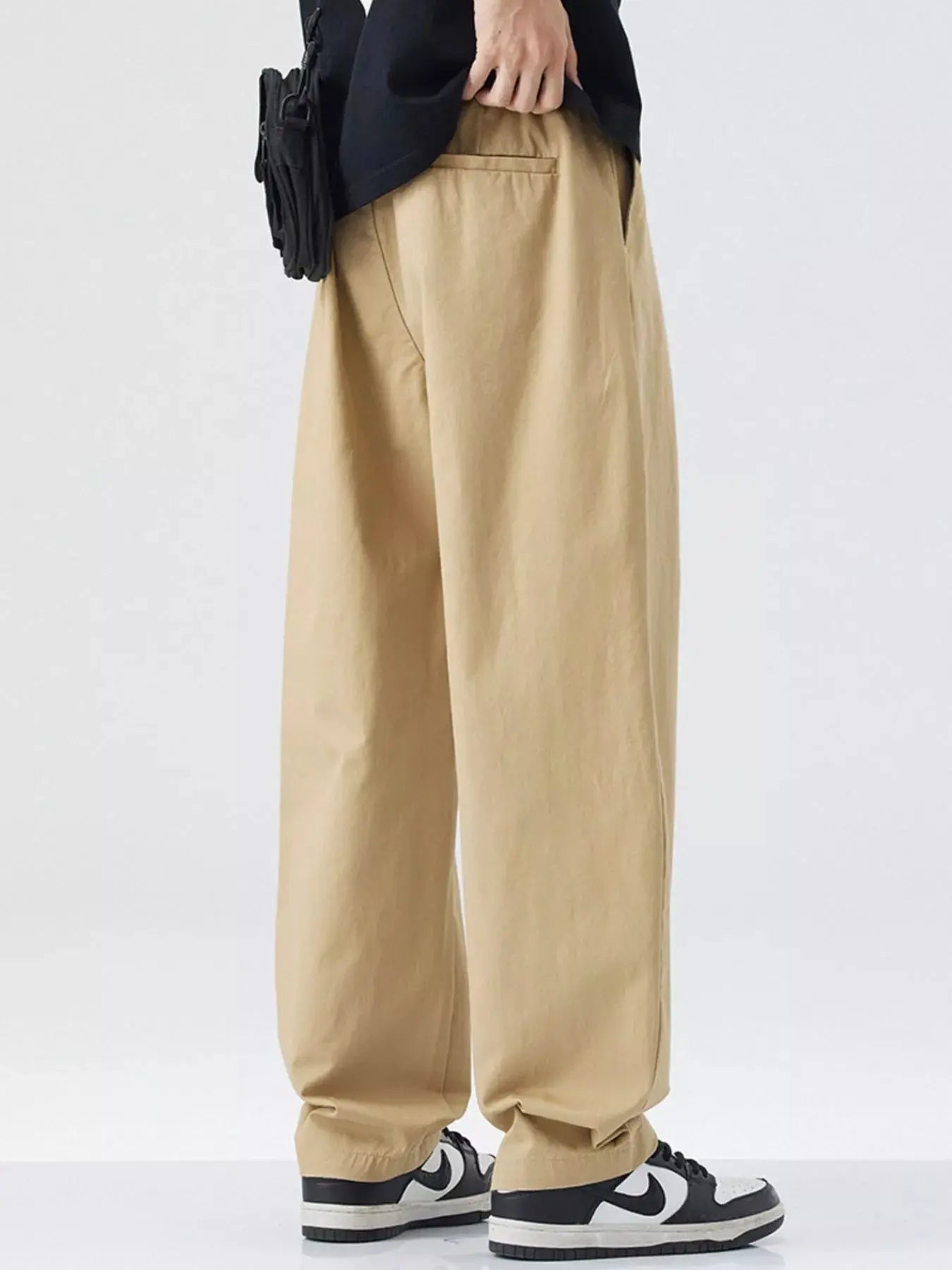 Men's Wide Leg Casual Pants  COOLANDBAG