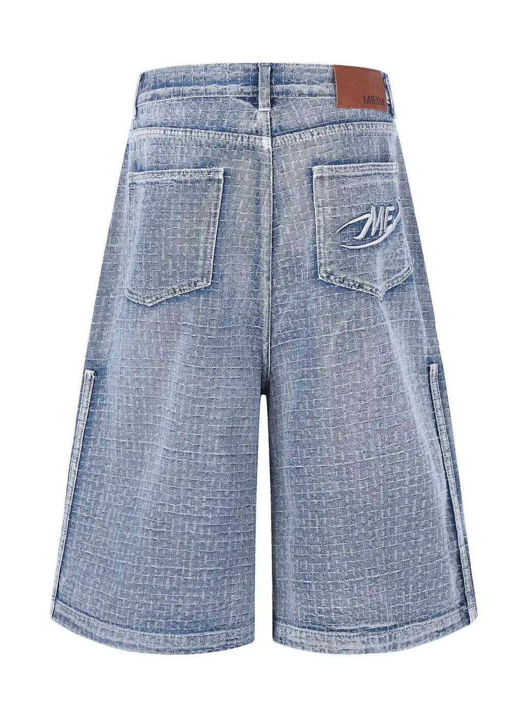 Men's Wide Leg Denim Capris  COOLANDBAG