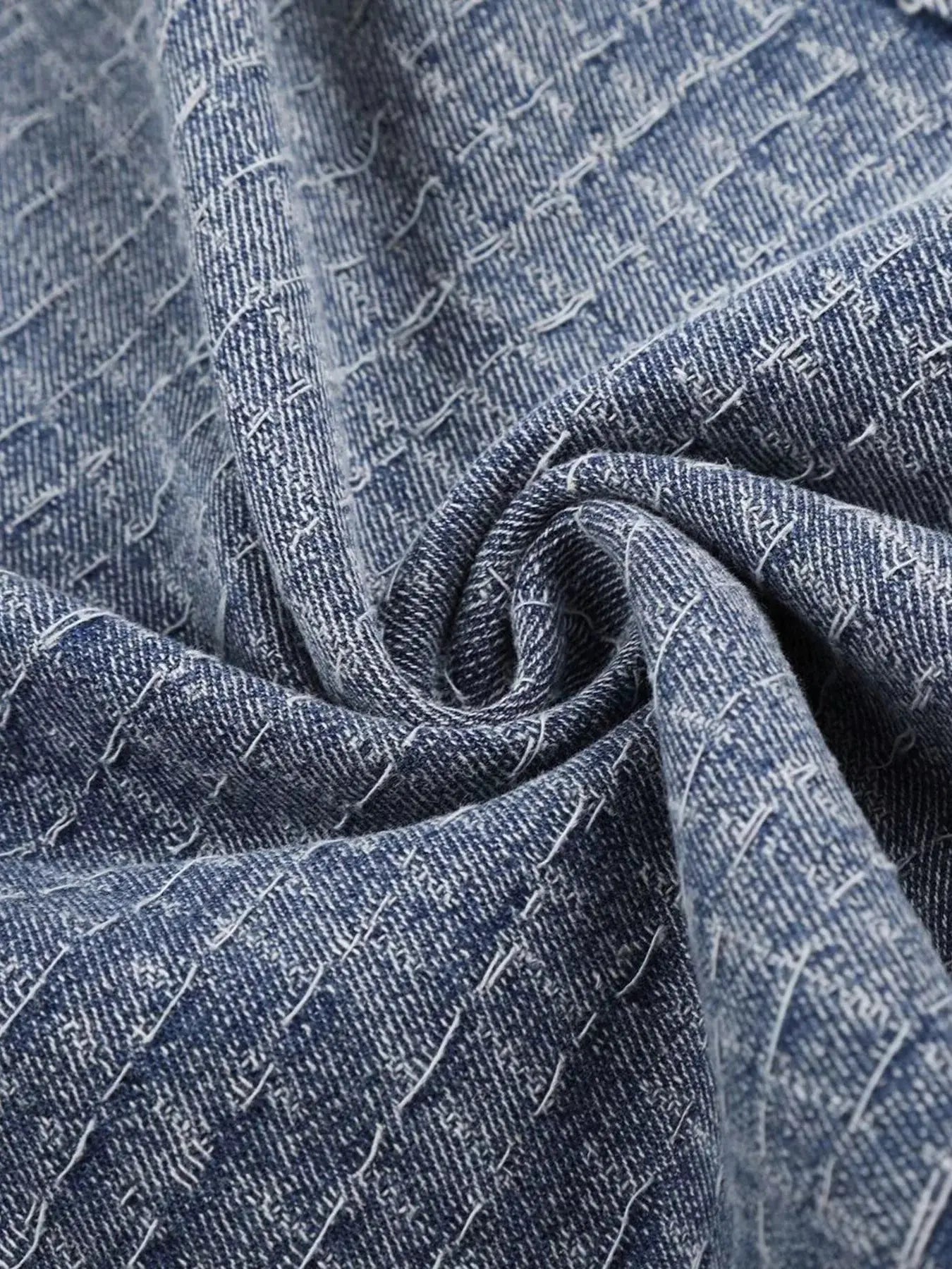 Men's Wide Leg Denim Capris  COOLANDBAG