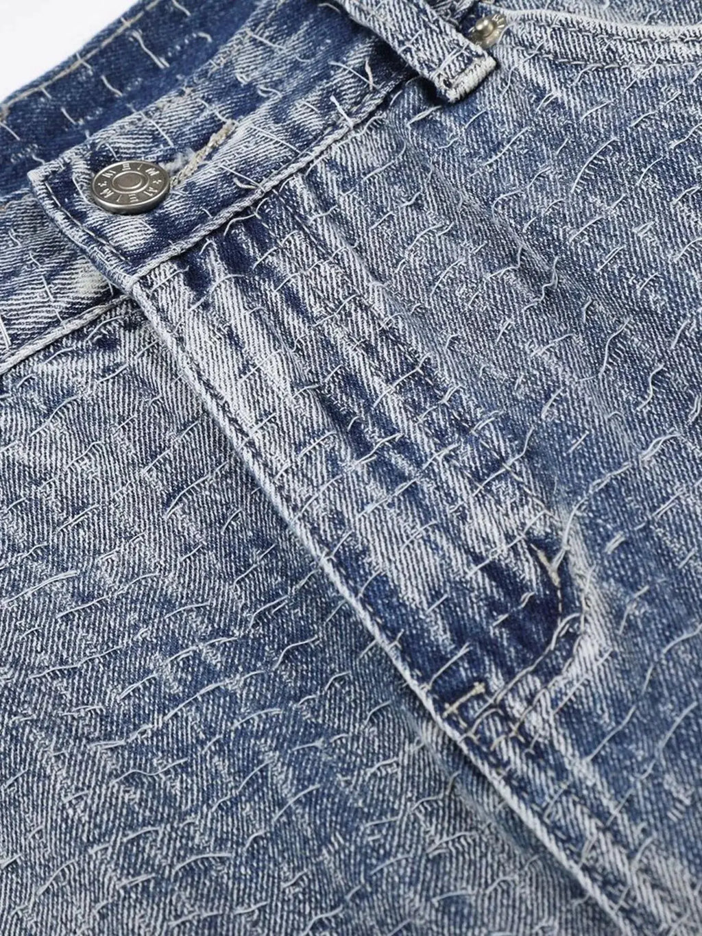 Men's Wide Leg Denim Capris  COOLANDBAG