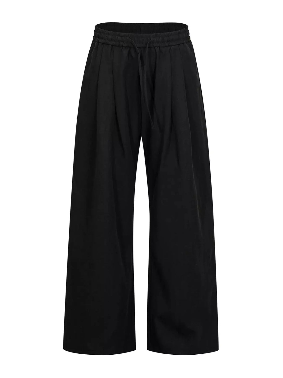 Men's Wide-Leg Drawstring Pants  COOLANDBAG