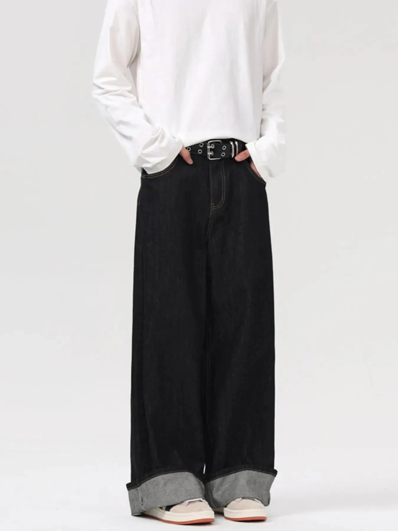 Men's Wide Leg Jeans  COOLANDBAG